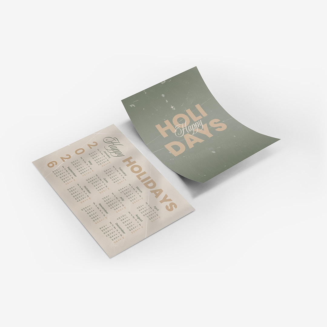 Magnet Calendar + 100 Flyers FREE - Booster Deal Week